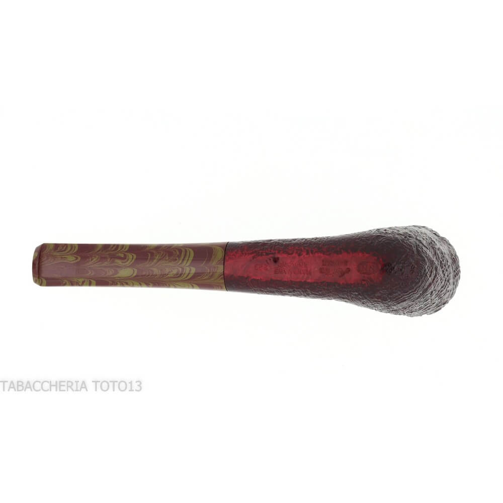 Pipa Ashton Brindle con forma de Dublín pulida con chorro de arena oscuro - William “Ashton” Taylor