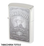 Zippo Jack Daniel's auf satiniertem Chrom - Feuerzeuge