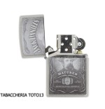 Zippo Jack Daniel's auf satiniertem Chrom - Feuerzeuge