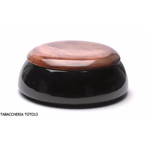 Arcadia dark ceramic pottery vessel to keep tobacco - Accessories for tobacco pipes