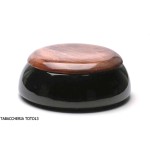 Arcadia vaso oscuro hermético bajo para guardar tabaco - Accesorios para pipas de tabaco