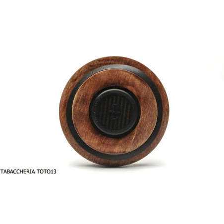 Arcadia vaso oscuro hermético bajo para guardar tabaco - Accesorios para pipas de tabaco