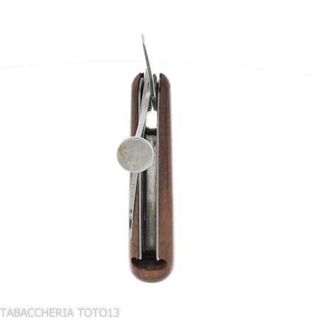 Curapipe ser Jacopo rivestito in radica 3 attrezzi e corpo pressatabacco - Accessori Per Pipe