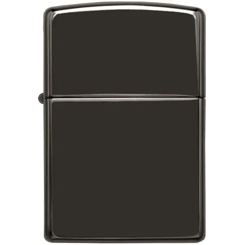 Zippo Ebony cromo nero scuro - Accendini
