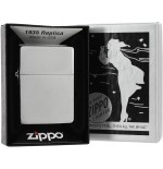 Zippo réplica 1935 cromo satinado - Alumbradores