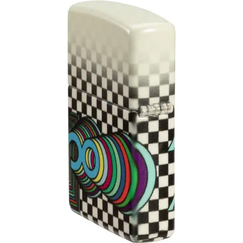 Zippo Glow Nostalgia Design 540 color - Lighters - Brass
