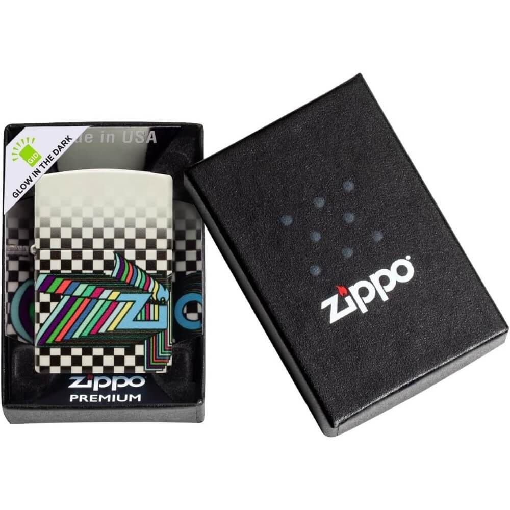 Zippo Glow Nostalgia Design 540 color - Zippo