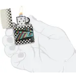 Zippo Glow Nostalgia Design 540 color - Lighters - Brass