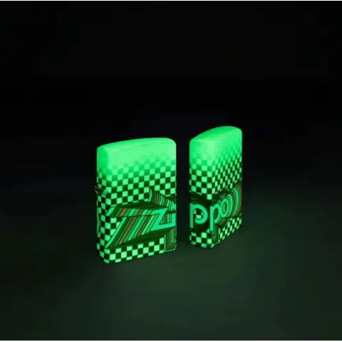 Zippo Glow Nostalgia Design 540 color - Lighters - Brass