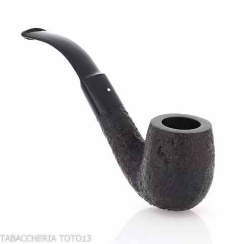 Pipa de billar curvada con forma de grupo 4 de brezo Dunhill Shell - Pipas de Tabaco