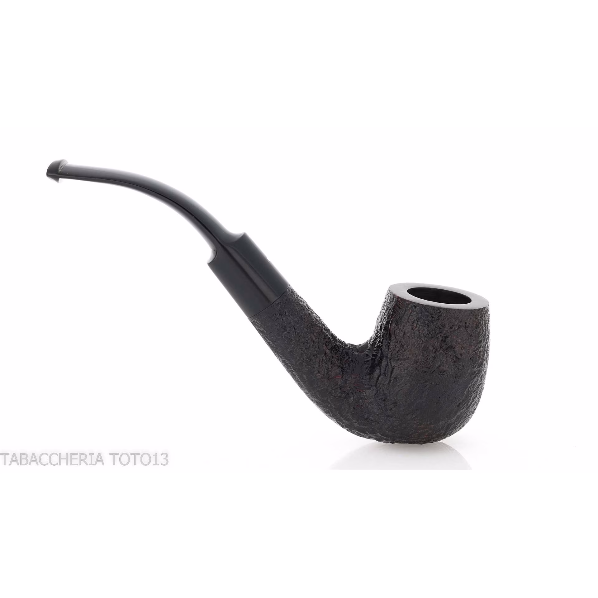 Pipa Dunhill Shell briar group 4 shape bent billiard - Pipe