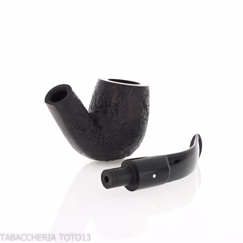 Pipa de billar curvada con forma de grupo 4 de brezo Dunhill Shell - Pipas de Tabaco