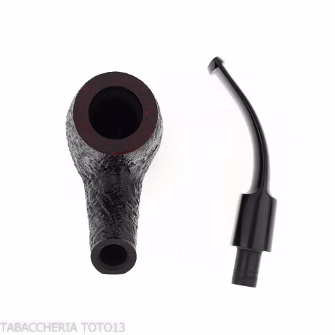 Pipa de billar curvada con forma de grupo 4 de brezo Dunhill Shell - Pipas de Tabaco