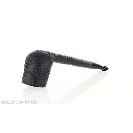Pipa de forma canadiense en brezo pulido con chorro de arena Mastro Geppetto - Pipas de Tabaco