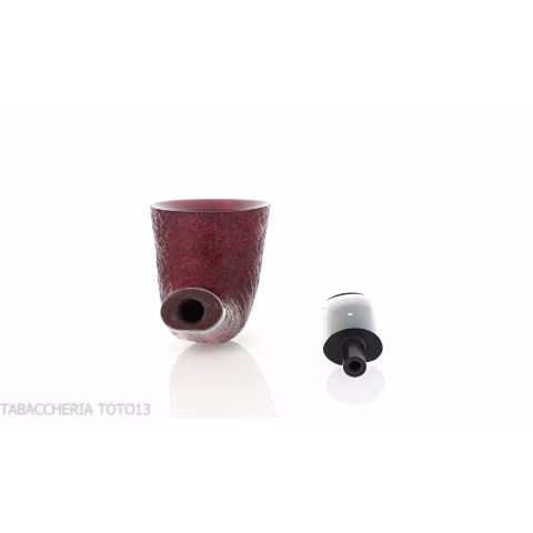 Dunhill Rubybark Gruppe 4 Pfeife in Hornform - Tabakpfeifen
