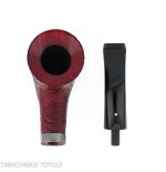 Dunhill Rubybark group 4 shape horn pipe - Tobacco Pipes - Natural root