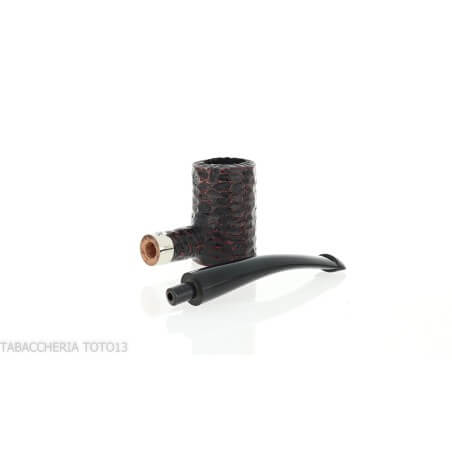 Peterson Speciality Rusticated Nickel Tankard P-Lip Peterson Of Doublin Pipe Peterson
