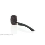 Peterson Speciality Rusticated Nickel Barrel P-Lip Peterson Of Doublin Pipe Peterson