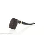 Peterson Speciality Rusticated Nickel Barrel P-Lip Peterson Of Doublin Pipe Peterson