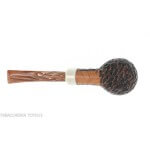 Peterson Derry Rusticated 408 Fishtail Peterson Of Doublin Pipe Peterson