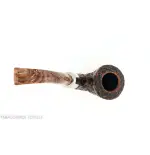 Peterson Derry Rusticated B10 Fishtail shape bent Dublin - Pipas de Tabaco
