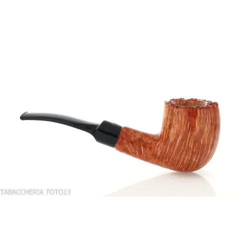 Pipe Collector Crown, forme billard semi-incurvée - Pipe Pour le Tabac - Racine naturelle