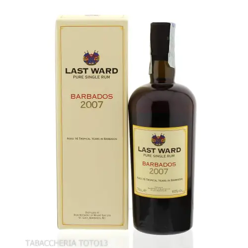 Last Ward 2007 rum barbados Vol.60% Cl.70 - Distillati