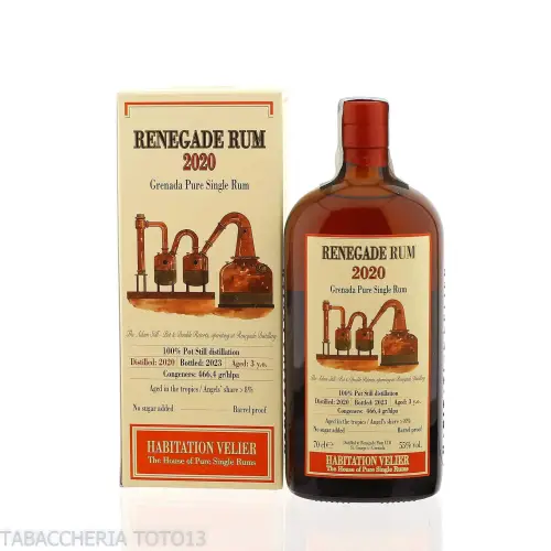 Habitation Velier Renegade 2020 Grenada rum Vol.55% Cl.70 - Destilliert