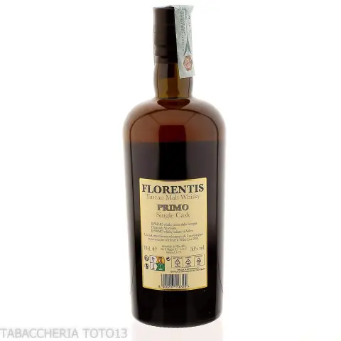 Florentis Primo Tuscan Malt Whisky Vol.50% Cl.70 - Spiritueux - Malt biologique