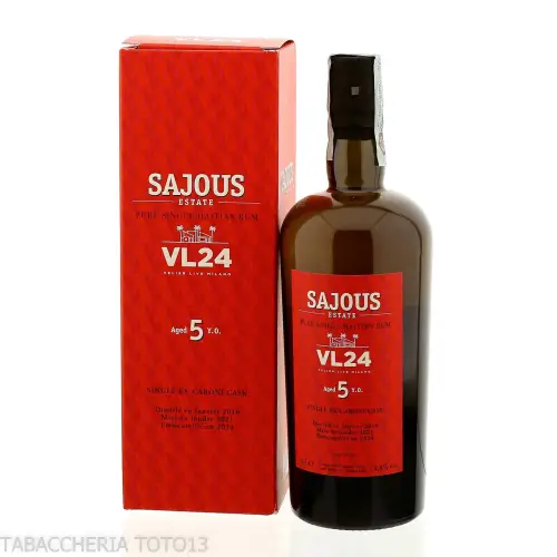 Clairin Vieux Sajous Carsa-8 5 yo Caroni cask VL24 Vol.54,6% Cl.70 - Spiritueux - Jus de canne à sucre