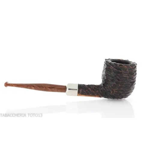Peterson Derry Rusticated 605 Fishtail shape Pot - Pipe