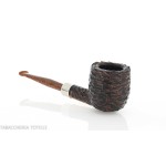 Peterson Derry Rusticated 605 Fishtail shape Pot Peterson Of Doublin Pipe Peterson