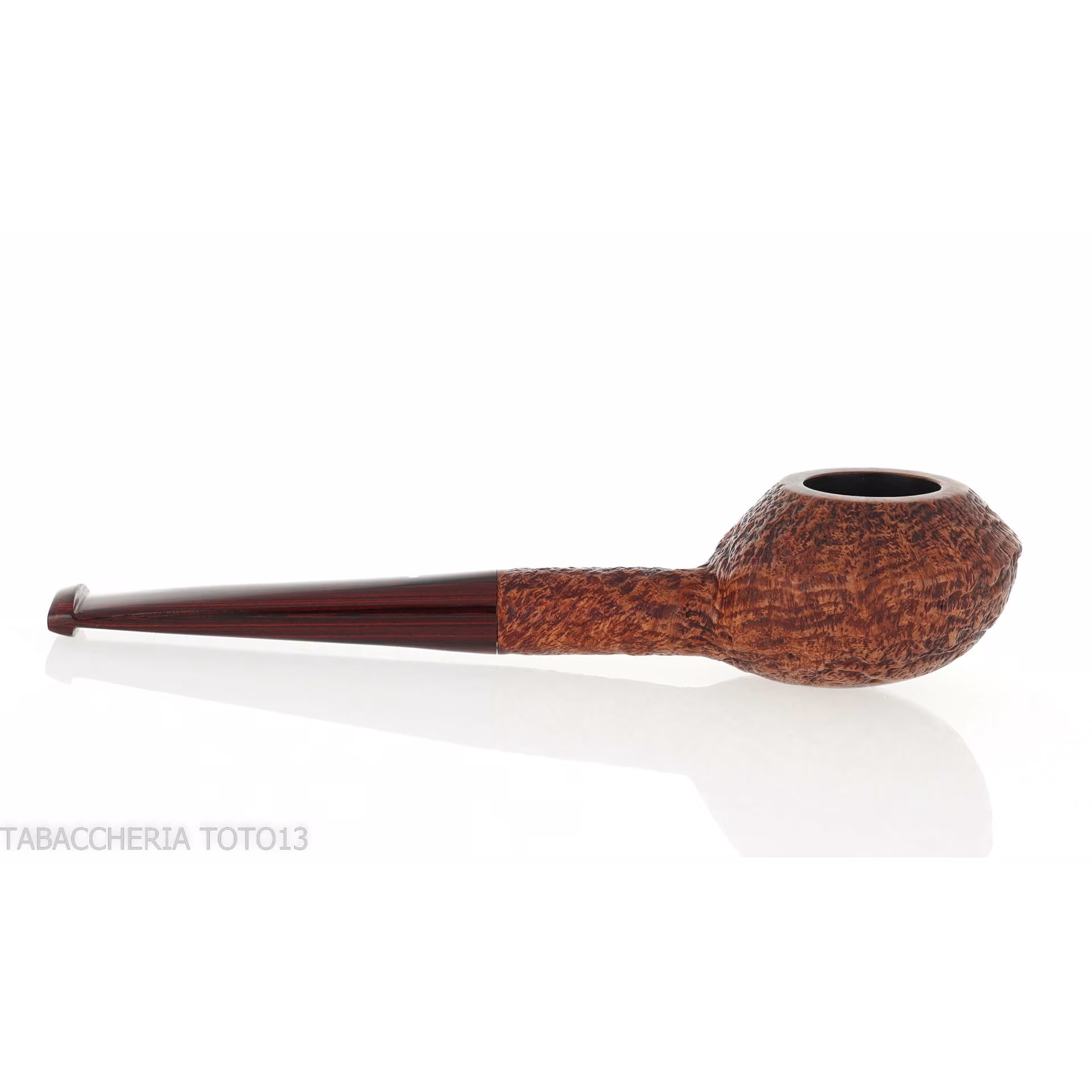 Pipe Dunhill County groupe 3 forme Quaint - Tomate - Pipe Pour le Tabac - Racine naturelle