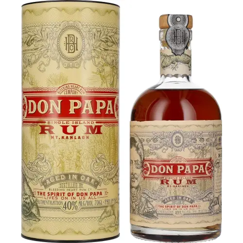 Don Papa 7 y.o. Vol.40% Cl.70 - Destilliert