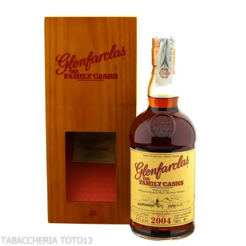 Glenfarclas Family casks 2004 single malt whisky Vol.58,8% Cl.70 - Spiritueux - Malt biologique