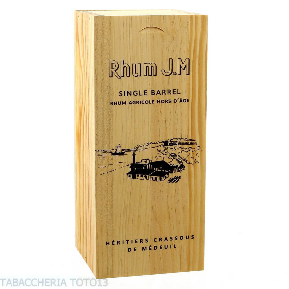 J.M. Rhum Agricole Single Barrel 2001 select by Sagna Vol.40% Cl.50 - J.M. Distillery