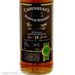 Mortlach 19 Y.O. Distilled 1988 Bottled 2008 by Cadenhead Vol.57,6% Cl.70 Cadenhead's Whisky