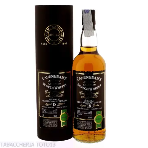 Aberlour - Glenlivet 18 Y.O. Distilled 1989 Bottled 2008 Vol.58% Cl.70 - Licores