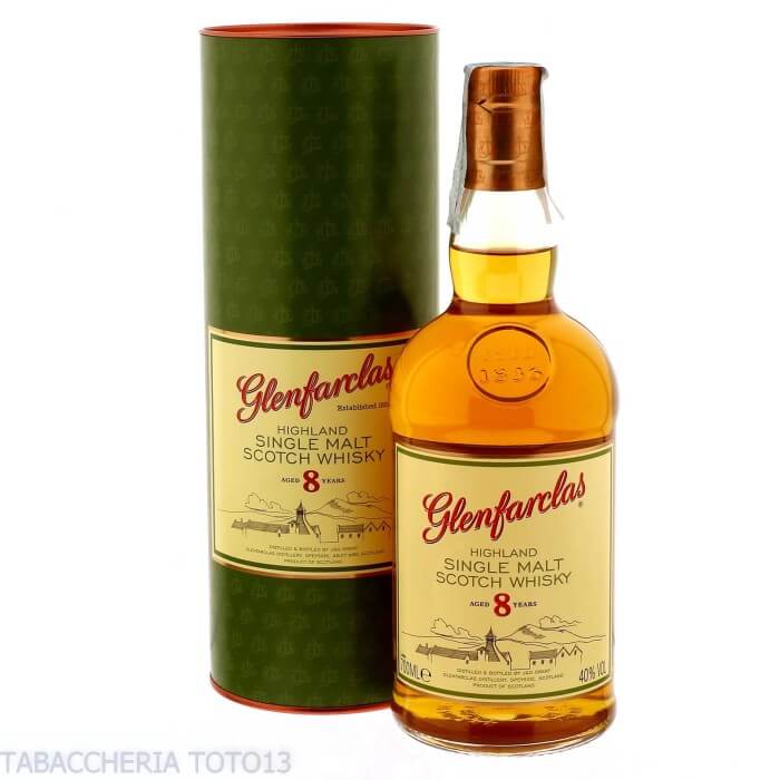 Glenfarclas 8 Y.o. single malt whisky Vol.40% Cl.70 Glenfarclas Distillery Whisky Whisky