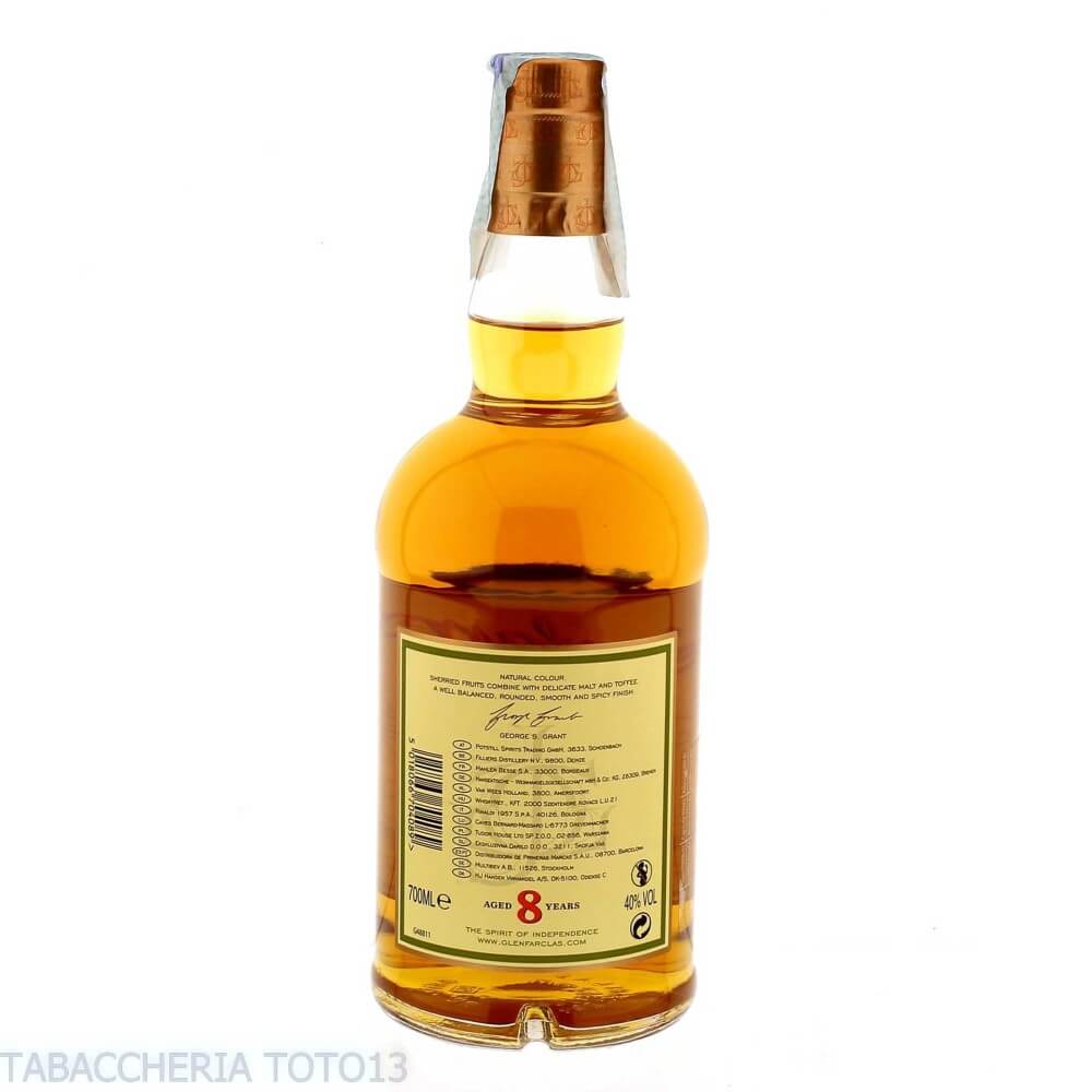 Glenfarclas 8 Y.o. single malt whisky Vol.40% Cl.70 - Glenfarclas Distillery