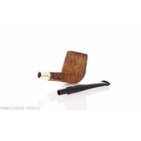 Fiamma di Re Celtica pipa forma billiard radica sabbiata - Pipe