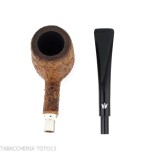 Fiamma di Re Celtica pipa forma billiard radica sabbiata - Pipe