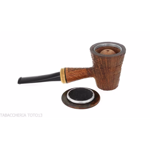 Tobacco pipe Fiamma di Re Sinonima reverse calabash - Tobacco Pipes - Natural root