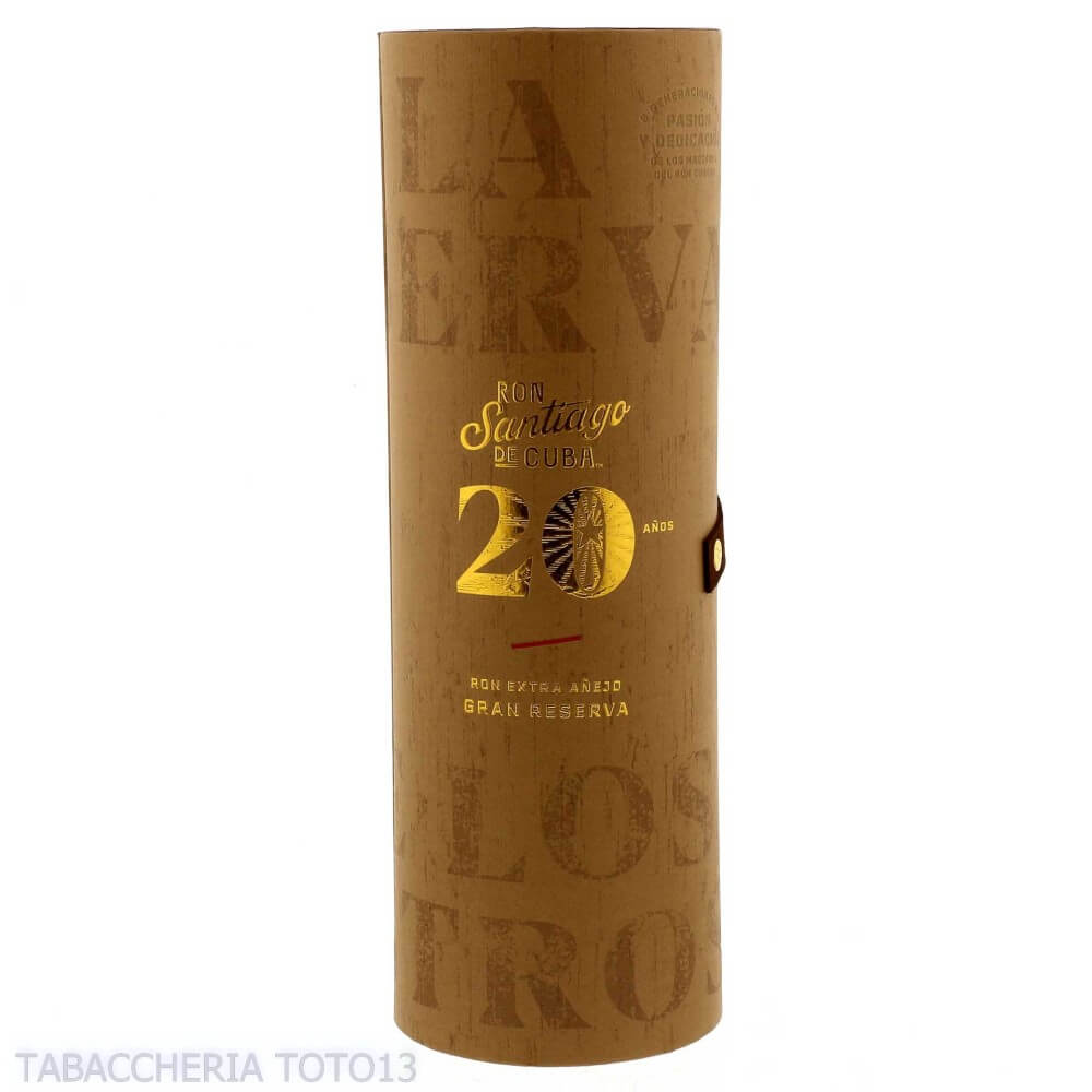 Ron Santiago de Cuba 20 yo Vol.40% Cl.70 - Corporacion Cubana Ron