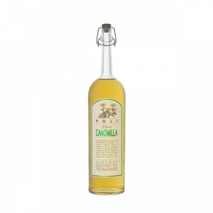 élixirs camomille distilleries Jacopo Poli VOL. 30% CL. 70 Poli Distilleria Liqueurs et amer
