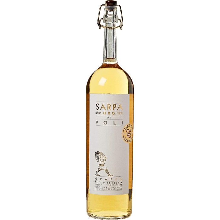 Grappa Poli Sarpa Gold Barrique Vol.40% Cl.70 Poli Distilleria Grappe