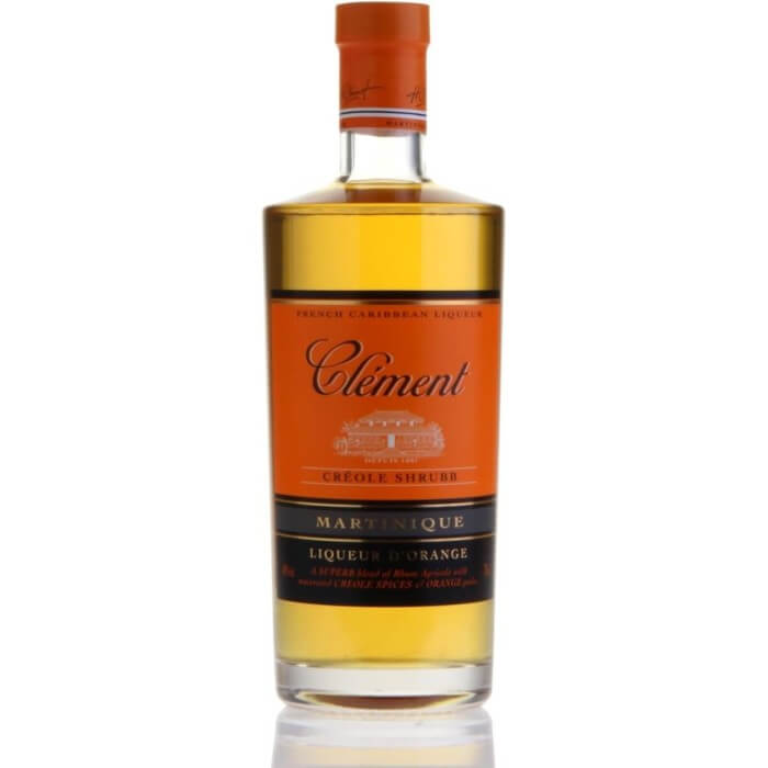 Creole Shrubb Clement orange liqueur and rhum 40% CL.70 Maison Clément Liqueurs & bitter