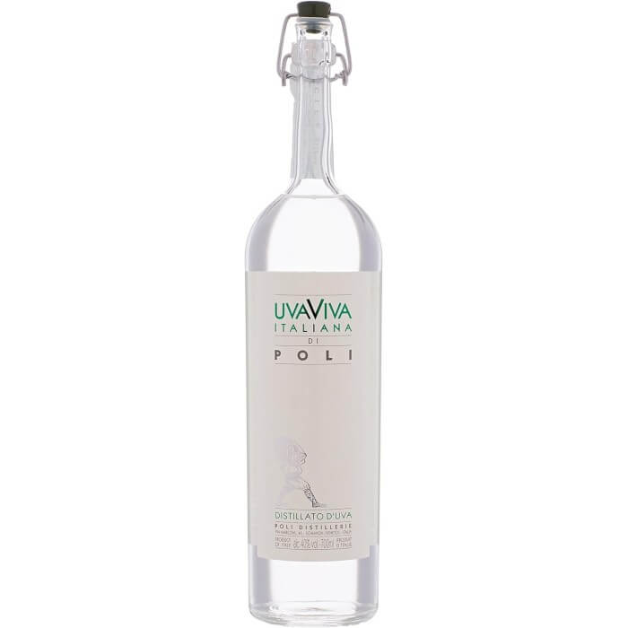UvaViva Di Poli Vol.40% Cl.70 distillato d'uva Poli Distilleria Grappe Grappe