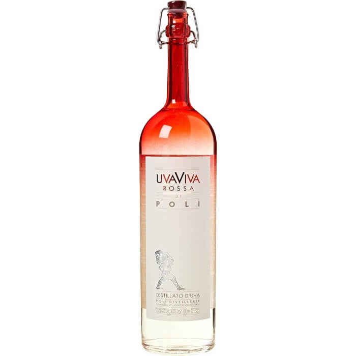 UvaViva Americana Di Poli Vol.40% Cl.70 distillato d'uva fragola Poli Distilleria Grappe Grappe