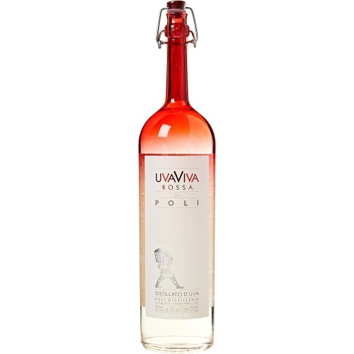 UvaViva Americana di Poli Vol.40% Cl.70 grape strawberry distillate-Grappe